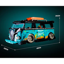 Load image into Gallery viewer, 2550PCS MOC Technic Volkswagen T1 Mini Van VIP Hella Flush Car Model Toy Building Block Brick Gift Kids Compatible Lego