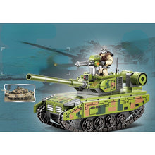 Load image into Gallery viewer, 412PCS Military WW2 ZTQ-15 Light Tank Figure Model Toy Building Block Brick Gift Kids
