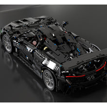 Load image into Gallery viewer, 3686PCS MOC Statoc Large Technic Speed Black P1 Super Racing Sports Car Model Toy Building Block Brick Gift Kids Compatible Lego 1:8