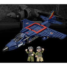 Load image into Gallery viewer, 310PCS Military WW2 Harrier Jet Air Fighter Aircraft Figure Model Toy Building Block Brick Gift Kids Compatible Lego