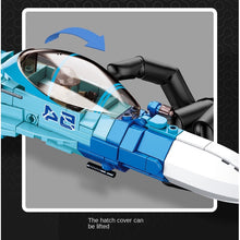 Load image into Gallery viewer, 1040PCS Military WW2 2in1 Sukhoi Su-27 Flanker Air Fighter Plane Figure Model Toy Building Block Brick Gift Kids Compatible Lego