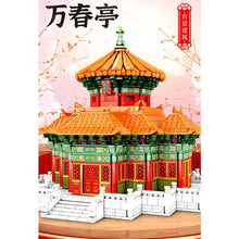 Load image into Gallery viewer, 3249PCS Architecture Wanchun Pavilion Traditional Culture Model Figures Building Block Brick Toy Display Gift Set New