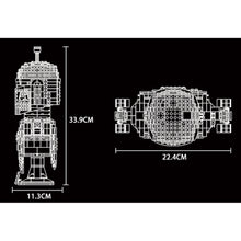 Load image into Gallery viewer, 1268PCS MOC Star War Bounty Hunter Bust Figure Model Toy Building Block Brick Gift Kids Compatible Lego