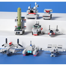 Load image into Gallery viewer, 782PCS Military WW2 8in1 Battle Warship Ship Model Toy Building Block Brick Gift Kids