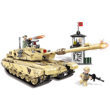 Load image into Gallery viewer, 1340PCS Military WW2 Type 99 Main Battle Tank Figure Model Toy Building Block Brick Gift Kids Compatible Lego