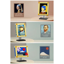 Load image into Gallery viewer, MOC Mini Famous Painting Art Gallery World Model Toy Building Block Brick Gift Kids Display