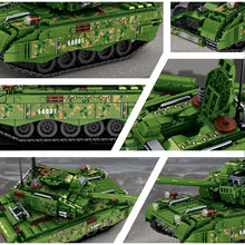 Load image into Gallery viewer, 836PCS 2in1 Type 99 Main Battle Tank AFT-10 Model Toy Figure Building Block Brick Gift Kids