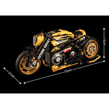 Load image into Gallery viewer, 1981PCS MOC Technic Speed Cyber Punk Motor Bike Motorcycle Model Toy Building Block Brick Gift Kids Compatible Lego 1:5