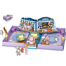 Load image into Gallery viewer, 718PCS MOC Birthday Cute Book Model Figures Toy Building Block Brick Gift Set