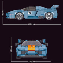 Load image into Gallery viewer, MOC Technic City Speed Racing Sports Car Model Toy Building Block Brick Gift Kids Compatible Lego