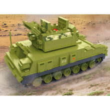 Load image into Gallery viewer, 846PCS Military WW2 HQ-17 Air Defense Missile System Tank Figure Model Toy Building Block Brick Gift Kids Compatible Lego