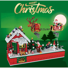 Load image into Gallery viewer, 940PCS Christmas Party Santa Deer Snow House Figures Toy Model Building Block Brick Gift Set Kids New