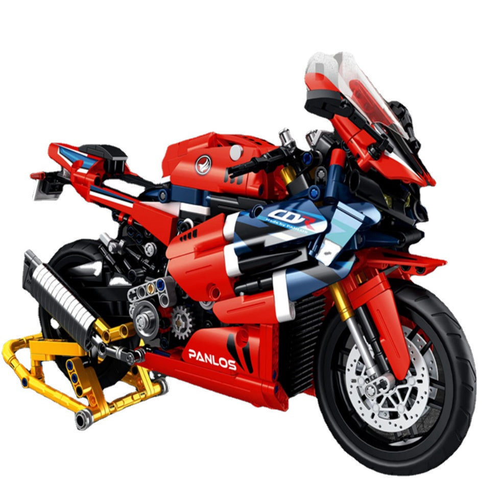 1017PCS MOC Technic Speed CBR-1000RR Racing Sports Motor Bike Motorcycle Model Toy Building Block Brick Gift Kids Compatible Lego