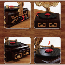 Load image into Gallery viewer, 1688PCS Phonograph Vintage Classic Music Model Toy Display Building Block Brick Gift Set Kids New Compatible Lego