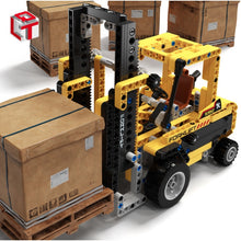 Load image into Gallery viewer, 322PCS Technic City Engineering Transport Vehicle Forklift Truck Loader Car Model Building Block Brick Toy Gift Set Kids Compatible Lego
