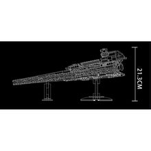 Load image into Gallery viewer, 891PCS Space Star Warship Battleship Frigate Model Display Building Block Brick Toy Gift Set Kids New