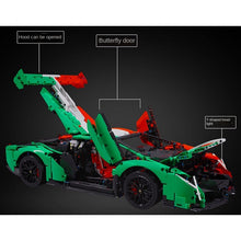 Load image into Gallery viewer, 3611PCS MOC Technic Veneno Super Racing Sports Car Model Toy Building Block Brick Gift Kids Compatible Lego