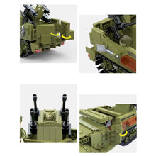 Load image into Gallery viewer, 603PCS Military WW2 M16 MGMC Halftrack Vehicle Figure Model Toy Building Block Brick Gift Kids Compatible Lego