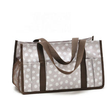 Load image into Gallery viewer, Thirty One Keep it caddy mini Organizer Picnic lunch tote bag 31 gift in Lotsa Dots
