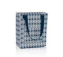 Load image into Gallery viewer, Thirty one organizing utility tall tote zip top bag 31 Gift in Navy Perfect Pendant