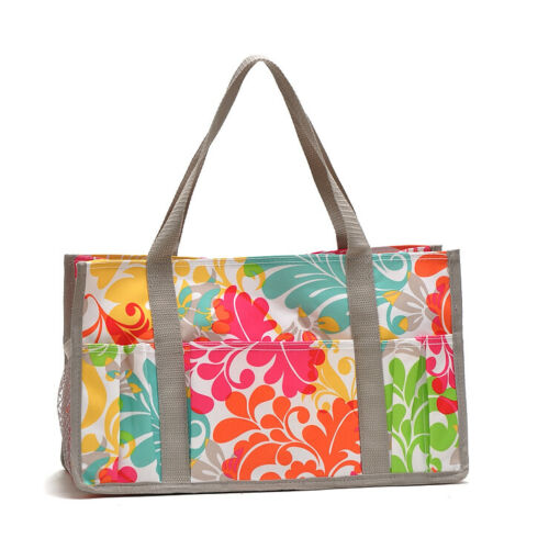 Thirty One Keep it caddy mini Organizer Picnic lunch tote bag 31 gift in Island Damask