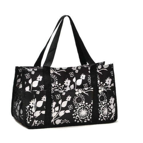 Thirty One Keep it caddy mini Organizer Picnic lunch tote bag 31 gift in Floral Brushstrokes