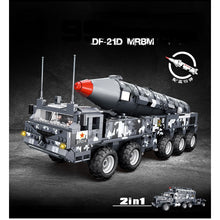 Load image into Gallery viewer, 1597PCS MOC Military WW2 2in1 DF 21D Missile Truck MRBM Ural 375 Figure Model Toy Building Block Brick Gift Kids Compatible Lego
