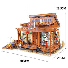 Load image into Gallery viewer, 2027PCS MOC Shipyard Fishing Boat Repair Shop Model Figures Toy Building Block Brick Gift Kids Compatible Lego