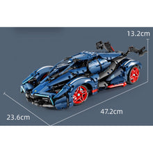 Load image into Gallery viewer, 1953PCS MOC Technic Speed V12 Super Racing Sports Car Model Toy Building Block Brick Gift Kids Compatible Lego 1:10