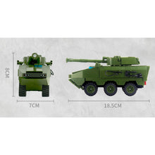 Load image into Gallery viewer, 342PCS Military WW2 BTR-60 Otaman 6x6 Armored Vehicle Car Model Toy Building Block Brick Gift Kids