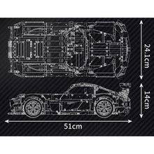 Load image into Gallery viewer, 2872PCS MOC Static Technic Speed AMG GT Super Racing Sports Car Model Toy Building Block Brick Gift Kids Compatible Lego 1:8