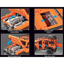 Load image into Gallery viewer, 2860PCS MOC Technic Orange Tank 300 Off Road Jeep SUV Car Model Toy Building Block Brick Gift Kids Compatible Lego