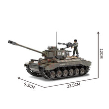 Load image into Gallery viewer, 923PCS Military M26 Pershing Panzer Tank Model Figures Building Block Brick Toy Gift Set Kids New