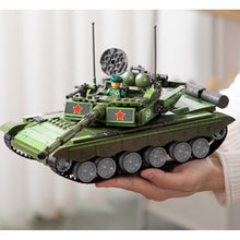 Load image into Gallery viewer, 501PCS Military WW2 Type ZTZ-99 Main Battle Tank Figure Model Toy Building Block Brick Gift Kids