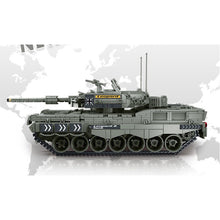 Load image into Gallery viewer, 1756PCS Military WW2 Thunder Panther 2A4 Leopard Main Battle Tank Model Toy Building Block Brick Gift Kids Compatible Lego