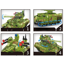 Load image into Gallery viewer, 519PCS MOC Military BMPT Tank Support Combat Vehicle Figure Model Toy Building Block Brick Gift Kids