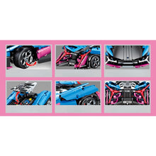 Load image into Gallery viewer, 1095PCS MOC Technic V12 Vision GT Super Racing Sports Car Model Toy Building Block Brick Gift Kids Compatible Lego