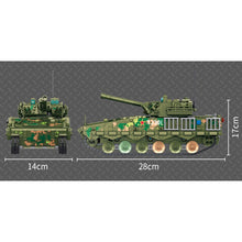 Load image into Gallery viewer, 1668PCS Military 04A Infantry Fighting Vehicle Tank Solider Figures Model Building Block Brick Toy Gift Set Kids New Compatible Lego