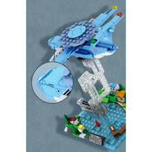 Load image into Gallery viewer, 409PCS MOC Military Xian KJ-2000 Mainring AEW Warning Aircraft Tension Frame Model Toy Building Block Brick Gift Kids Display
