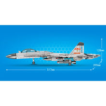 Load image into Gallery viewer, 1216PCS MOC Military WW2 J11-B Shenyang Air Fighter Figure Model Toy Building Block Brick Gift Kids Compatible Lego