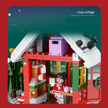 Load image into Gallery viewer, 940PCS Christmas Party Santa Deer Snow House Figures Toy Model Building Block Brick Gift Set Kids New