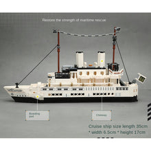 Load image into Gallery viewer, 455PCS Military WW2 Royal Daffodil Cruise Ship Figure Model Toy Building Block Brick Gift Kids
