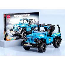 Load image into Gallery viewer, MOC Technic Pull Back Jeep FJ Defender Cruiser SUV Off Road Car Vehicle Model Toy Building Block Brick Gift Kids Compatible Lego