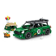 Load image into Gallery viewer, 746PCS MOC Technic Pull Back Camping Scene Mini Copper Car Model Toy Building Block Brick Gift Kids Compatible Lego