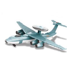 Load image into Gallery viewer, 202PCS Military KJ-2000 Mainring AWACS Air Plane Aircraft Model Building Block Brick Toy Gift Set Kids New Compatible Lego