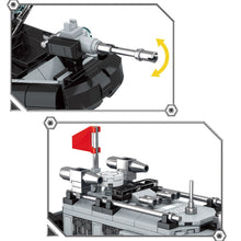 Load image into Gallery viewer, 415PCS Military WW2 LCAC Landing Craft Air Cushion Figure Model Toy Building Block Brick Gift Kids Compatible Lego