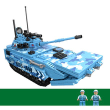 Load image into Gallery viewer, 465PCS Military WW2 ZBD-05 Amphibious Assault Vehicle Tank Figure Model Toy Building Block Brick Gift Kids Compatible Lego