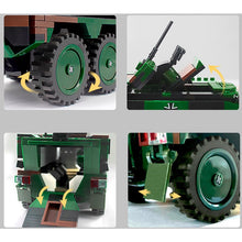 Load image into Gallery viewer, 808PCS WW2 GTK Boxer Bundeswehr Armoured Vehicle Model Toy Building Block Brick Gift Kids