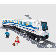 Load image into Gallery viewer, 476PCS City Railway High Speed Train Subway Figures Model Toy Building Block Brick Gift Set Kids New