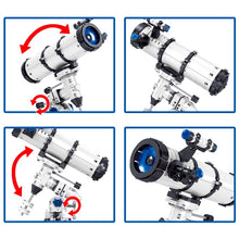 Load image into Gallery viewer, 751PCS MOC Micro Mini Space Astronomical Telescope Model Toy Building Block Brick Gift Kids Display New